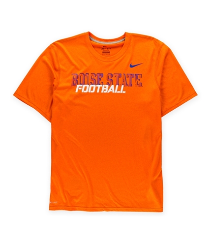 Nike Mens Dry Fit Football Graphic T-Shirt orange S