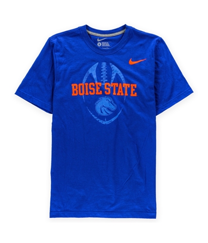 Nike Mens Boise State Football Graphic T-Shirt royal S