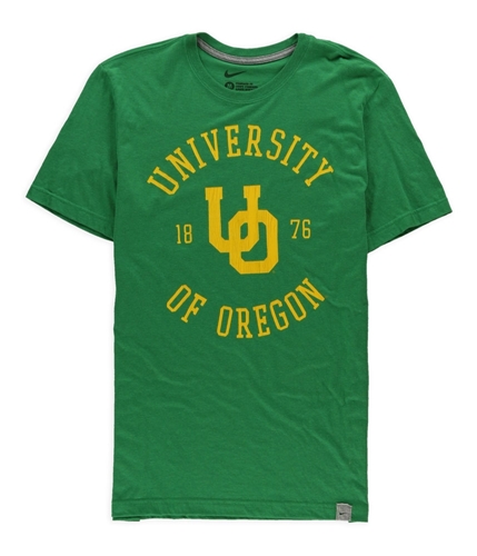 Nike Mens University Of Oregon Graphic T-Shirt greenyellow S