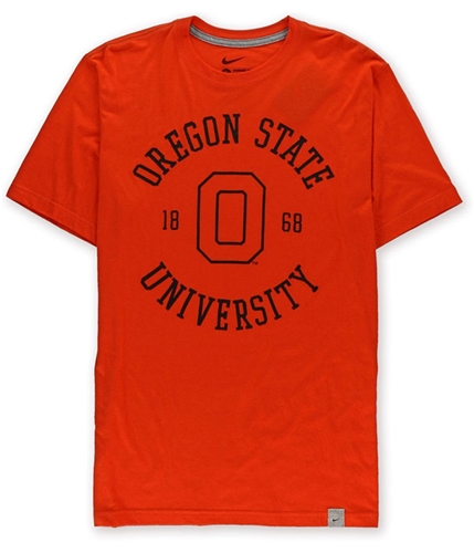 Nike Mens Oregon State Vault Graphic T-Shirt orange S
