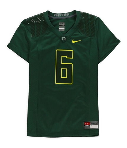 Nike Womens Oregon Ducks #6 Game Jersey green S