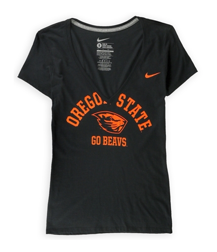 Nike Womens Oregon State Beavers Graphic T-Shirt black S