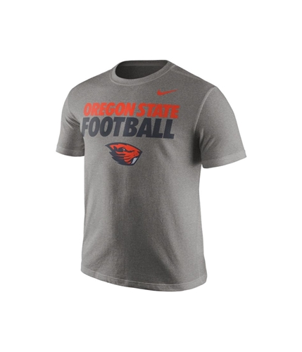 Nike Mens Oregon State Practice Graphic T-Shirt dkgreyheather S