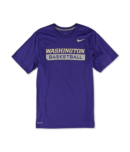 Nike Mens Washington Huskies Basketball Graphic T-Shirt neworchid S