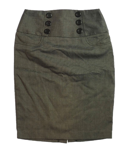 BCX Womens High Waisted Pencil Skirt brown 5