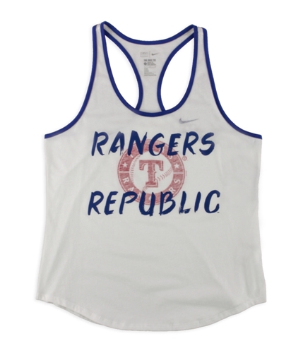 Nike Womens Texas Rangers Republic Racerback Tank Top white L