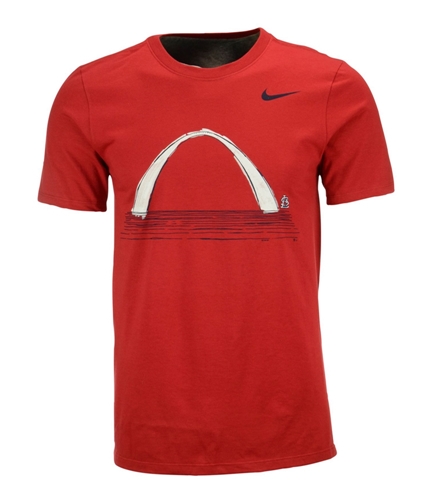 Nike Mens St. Louis My City My Team Graphic T-Shirt gymred M