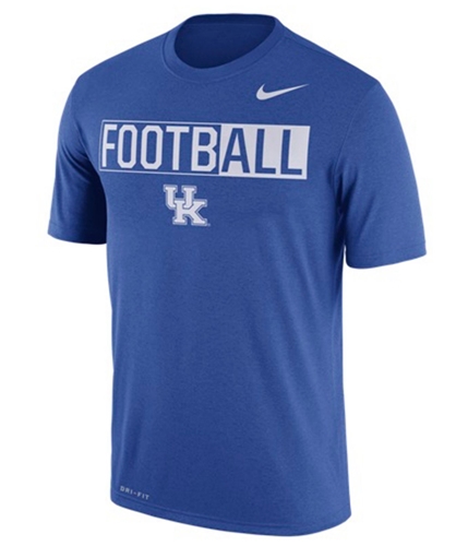 Nike Mens Univeristy of Kentucky Wildcats FootbALL Graphic T-Shirt royal L