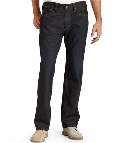 Levi's Mens 505 Regular Fit Jeans fume 31x30