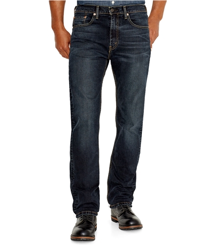 Levi's Mens 505 Straight Leg Jeans navarro 36x34