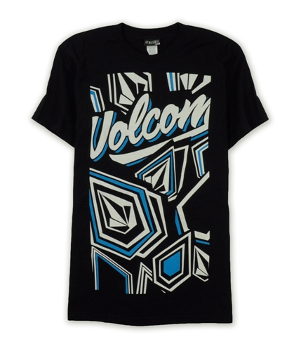 Volcom Mens Bold Logo Graphic T-Shirt 001 S