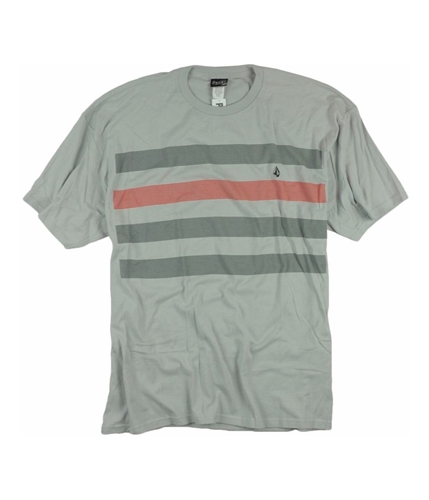 Volcom Mens Stripe Graphic T-Shirt 007 S