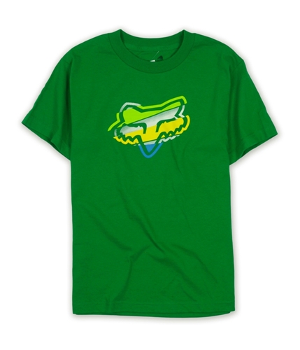 FOX Mens Colorful Logo Graphic T-Shirt 030 S