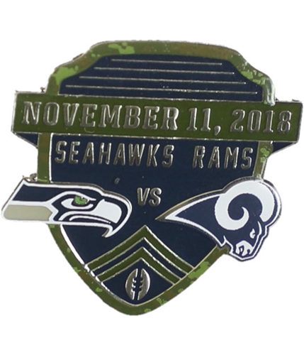 WinCraft Unisex Rams VS Seahawks 11-11-18 Pin Brooche navy