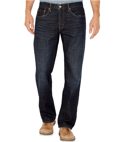 Levi's Mens 559 Straight Leg Jeans indigoblack 34x38