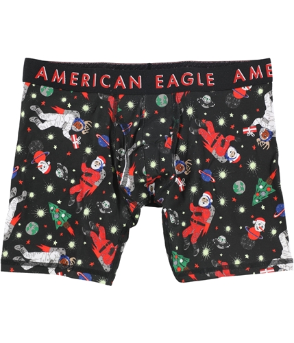 American Eagle Mens Christmas in Space Underwear Boxer Briefs 001 XS