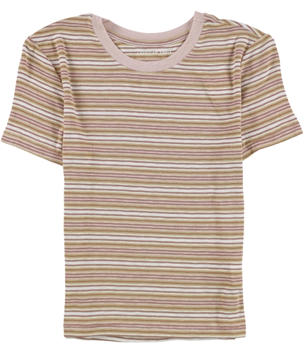 American Eagle Womens Front Stripes Graphic T-Shirt 211 XS