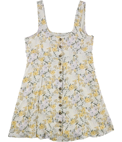 American Eagle Womens Floral A-line Dress 106 M