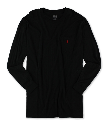 Ralph Lauren Mens Logo Chest Pocket Basic T-Shirt black 3XLT