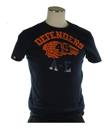 American Eagle Outfitters Mens Defenders 45 Graphic T-Shirt 000 S