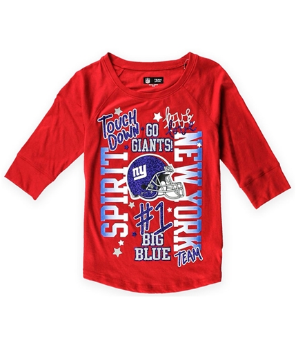 Justice Girls ny Giants Spirit Graphic T-Shirt redblue 16/18