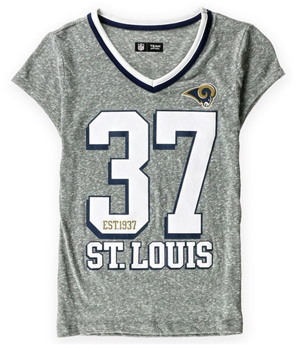 Justice Girls St. Louis Rams Graphic T-Shirt grayblue 6/7