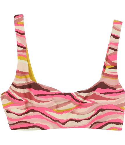 American Eagle Womens Multi-Tone Bikini Swim Top 642 M