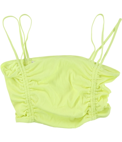 American Eagle Womens Solid Bandeau Swim Top 799 XS