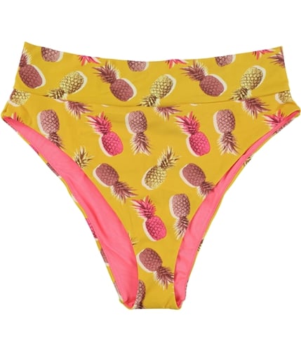 American Eagle Womens Cheeky Pineapples Bikini Swim Bottom 720 S