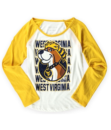 Justice Girls West Virginia Graphic T-Shirt whiteyellow 8