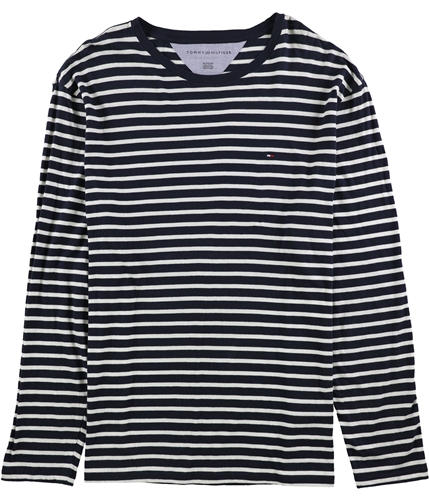 Tommy Hilfiger Womens Striped Basic T-Shirt navy XL