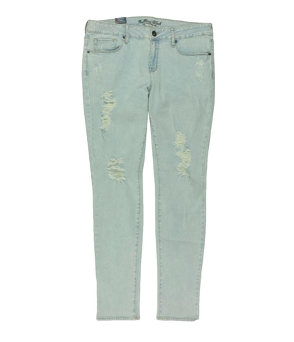 Bullhead Denim Co. Womens Premium Destroy Skinny Fit Jeans 254 13/14x30