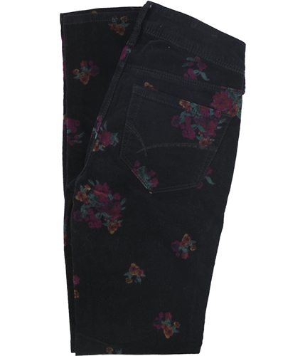Bullhead Denim Co. Womens Premium Velveteen Floral Skinny Fit Jeans 000 1x29