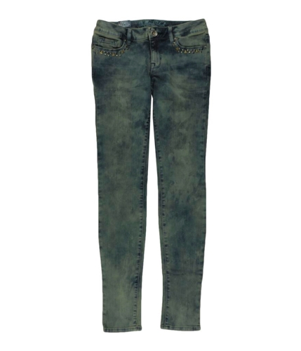 Bullhead Denim Co. Womens Premium Destroy Skinniest Skinny Fit Jeans 275 0x28