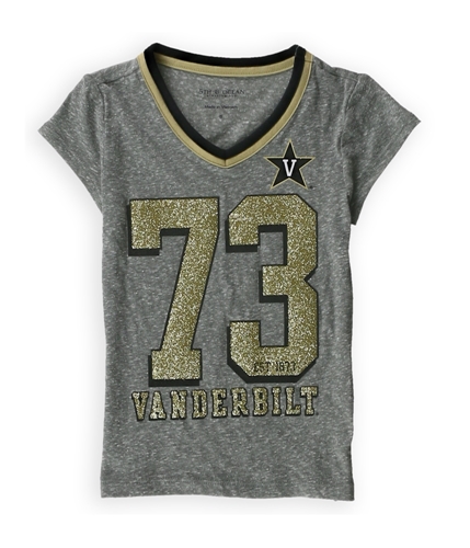 Justice Girls Vanderbilt University Graphic T-Shirt graygold 6