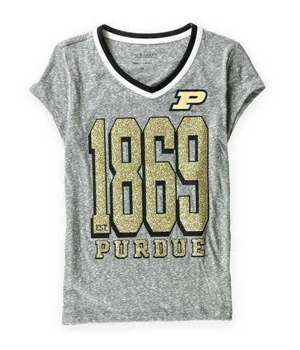 Justice Girls Purdue Boilermakers Graphic T-Shirt graygold 6