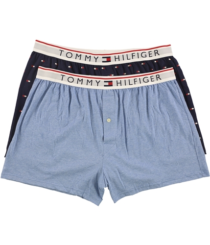 Tommy Hilfiger Mens Essentials 2-Pk Underwear Boxers nightblue S