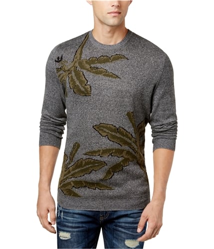 American Rag Mens Palm Intarsia Knit Pullover Sweater ashhthr L