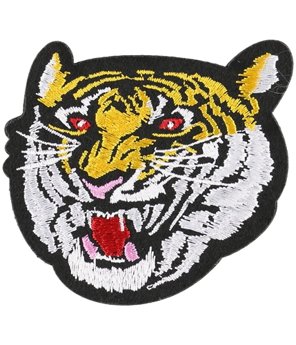 I-N-C Unisex Tiger Decorative Sewing Patch black One Size