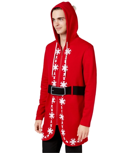 American Rag Mens Santa Suit Hoodie Sweatshirt newredamore S