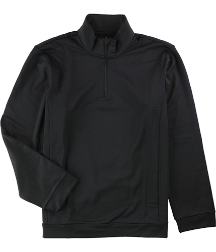 Ideology Mens Quarter-Zip Sweatshirt deepblack XL