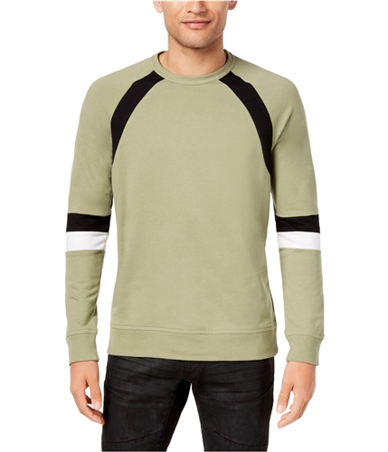 I-N-C Mens Colorblocked Sweatshirt gossamergreen XL