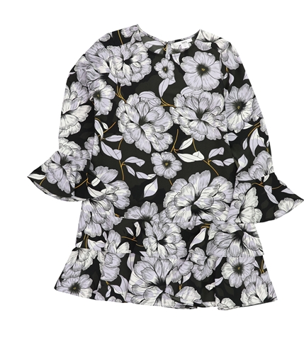 bar III Womens Floral-Print Mini Dress dahliadream XS