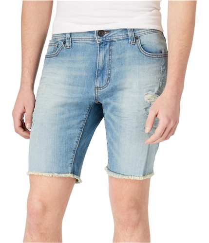 American Rag Mens Cut-Off Casual Denim Shorts brightblue 34