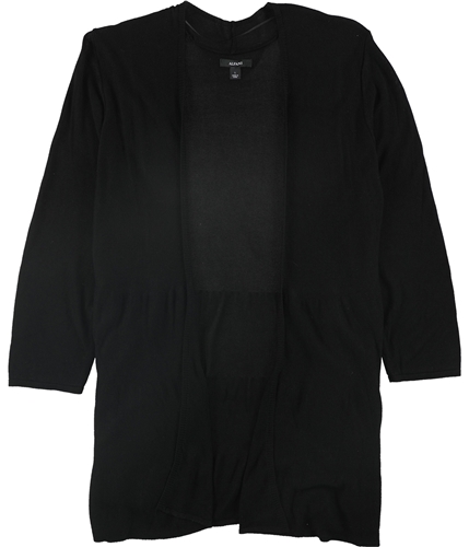 Alfani Womens Tiered Cardigan Sweater black L