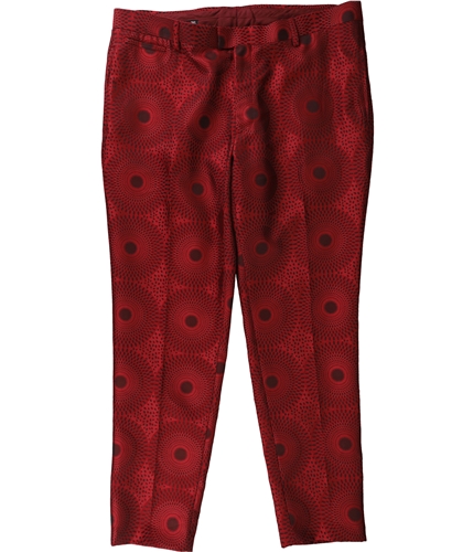 I-N-C Mens Circle Casual Chino Pants red 30x30