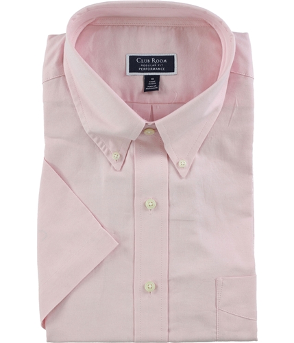 Club Room Mens Wrinkle-Resistant Button Up Dress Shirt sage 17