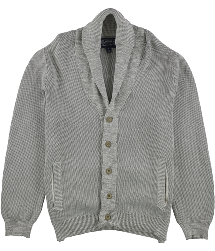 American Rag Mens Textured Cardigan Sweater beigekhaki XL