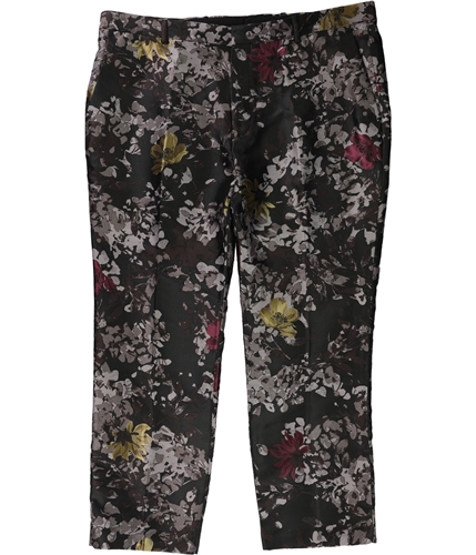 I-N-C Mens Metallic Floral Casual Trouser Pants blackcombo 30x30