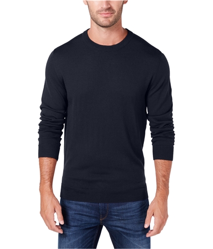 Club Room Mens Merino Pullover Sweater darkblue M
